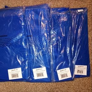 4 pack Linen Tablecloth 60 × 126 Rectangular Polyester Royal Blue NWT
